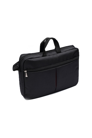 Moda Çanta 8141 Siyah 13.3” Notebook Kumaş Evrak Çantası Siyah