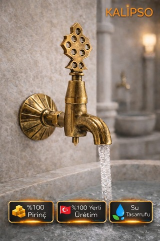 Kalipso Osmanlı Hamam Musluğu Antik