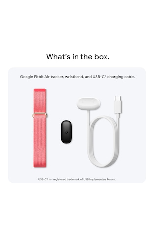 Google Fitbit Air - Fitness, Kalp Atış Hızı Ve Uyku Takibi İle Ekransız Aktivite İzleyici Akıllı Bileklik
