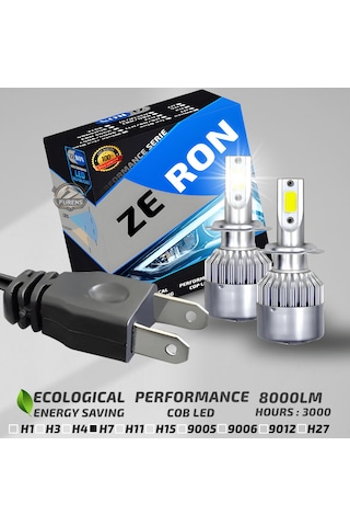 Opel Astra G 1998-2009 Kısa Far Uyumlu Şimşek Etkilii Led Xenon Performance Series H7