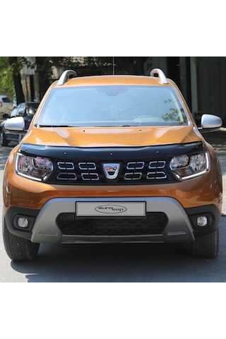 Eurocap Dacia Duster Ön Kaput Koruyucu Rüzgarlık 3Mm Abs 2018-›