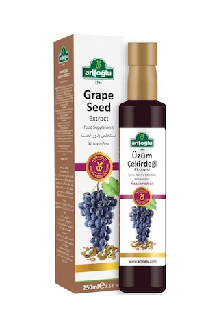 Arifoğlu Üzüm Çekirdeği Ekstresi Ekstrakt 250 ML