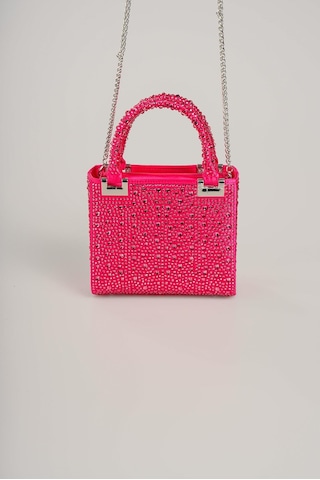 Ççs Kadın 17755 Omuz Ve El Çantası Fuşya