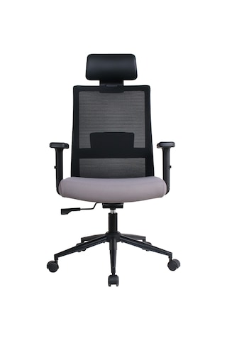 Vera Flex Multi Fonksiyon Çalışma Koltuğu - Siyah/gri 63x117-127x67 Cm