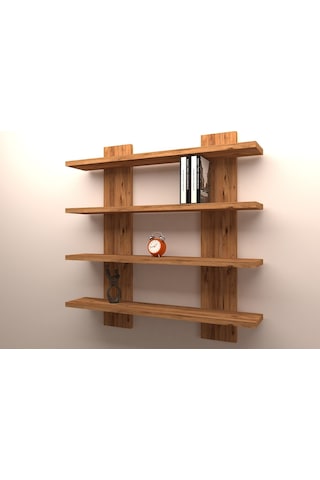 Mbesmobilya Mbes Mobilya Dekoratif H Model Raf Atlantik Çam