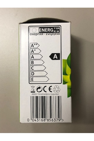8 Adet General Elk. E-14 8w 43w 470 Lümen 2700 Kelvin Sarı Tasarruflu Lamba