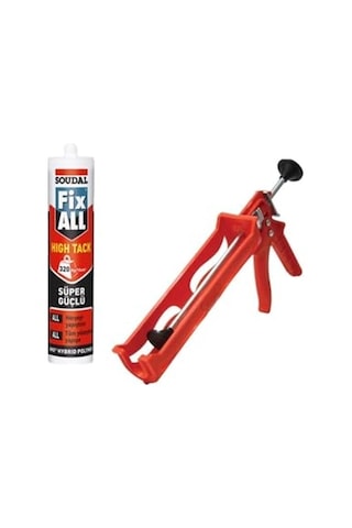 Fixall Hıgh Tack Montaj Silikonu, Korniş Yapıştırıcı 290 Ml Beyaz Silikon Tabancası Diğer