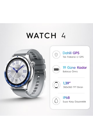 Tecno Watch 4  Akıllı Saat (Tecno Türkiye Garantili)