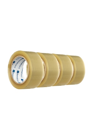Bonabant Akrilik 4,5Cm X 200Mt 4 Adet Şeffaf Koli Bandı