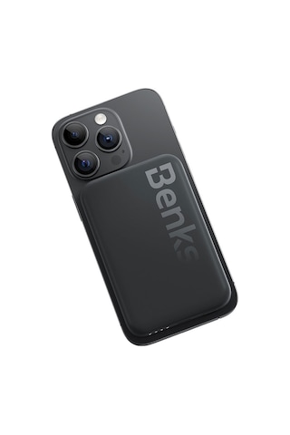 Magsafe Powerbank Benks Mp10 İnce Tasarımlı Powerbank 6000mah Siyah