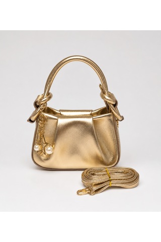 Ayaz Bag Store Yıldız Charmlı Çanta Altın