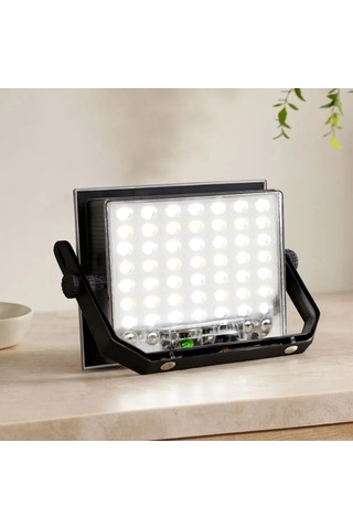 Jenerik 200w Güneş Enerjili Led Projektör - Kamp & Dış Mekan