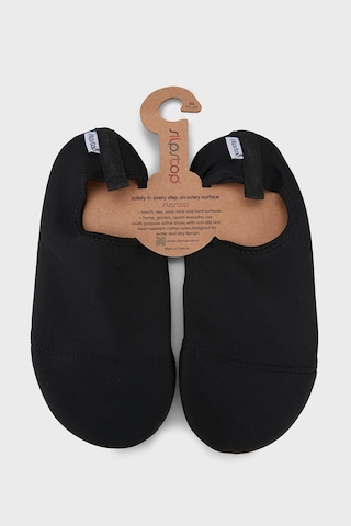Slipstop Black Aqua Desenli Kaydırmaz Tabanlı Havuz Ve Deniz Ayakkabısı Unisex Deniz Ayakkabısı Sa2651000001 Siyah