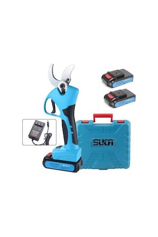 Suca Sc 8605 Akülü Şarjlı Budama Makası 40 Mm 2 Akülü