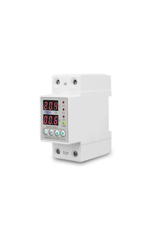 Tomzn Gerilim ve Akım Koruma Rölesi Yüksek Alçak Voltaj Akım Koruma 63 A