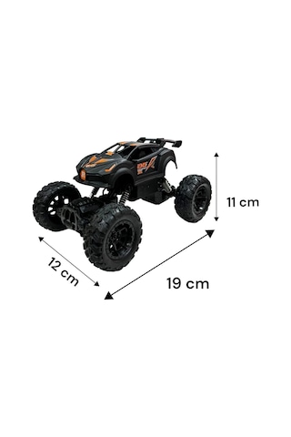 Uzaktan Kumandalı Bluetooth Telefon Kontrollü Jeep Araba Drift Şarjlı Rock Crawler 19 Cm Off-road