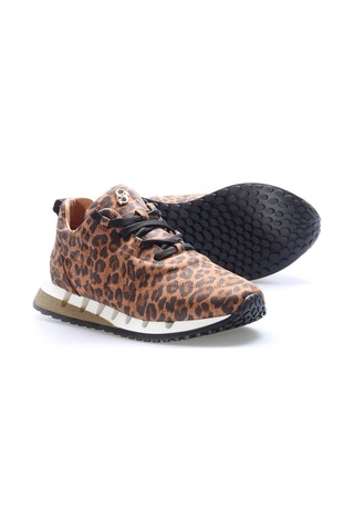Fast Step Hakiki Deri Kadın Casual Ayakkabı 167za40046-3 Leopar
