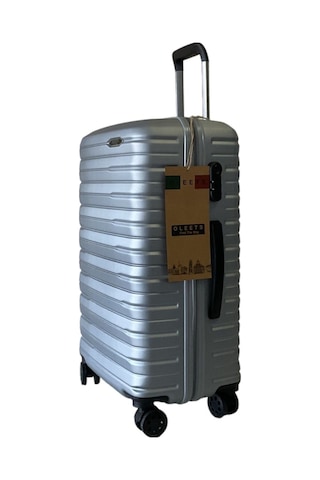 Oleets Unisex 4 Tekerli Kilitli Orta Boy Valiz Bavul