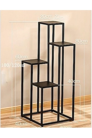 Dekoratif Metal Çiçeklik Ferforje