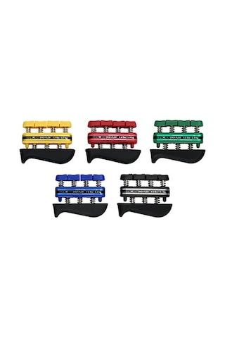 Cando Digi-flex El Egzersiz Aleti - 5'li Set Sarı, Kırmızı, Yeşi