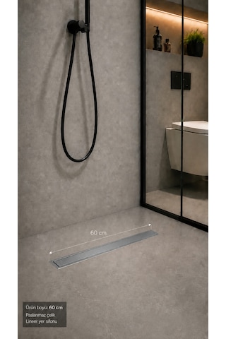 Eco-flow Duş Kanalı 60 Cm 59980480000 Eco-flow Duş Kanalı 60 Cm 59980480000