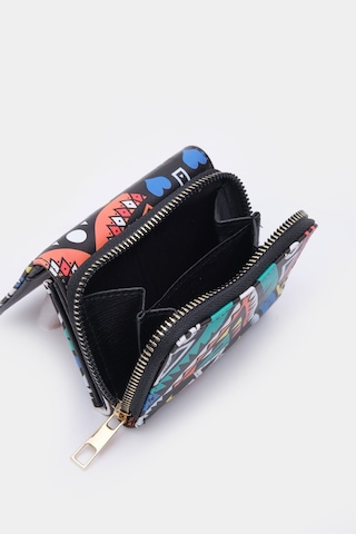 Etnik Desen Bayan Cüzdan - Ol-1059 Siyah