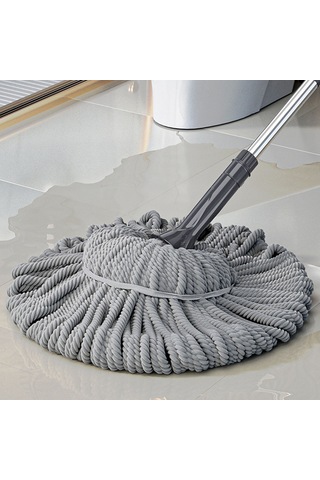 Zahmetsiz Zemin Temizliği İçin Ergonomik Mikrofiber Spin Paspas Çok Renkli