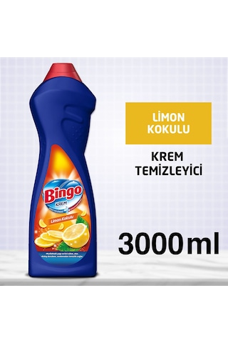 Bingo Krem Yüzey Temizleyici Limon Kokulu 4 x 750 ML