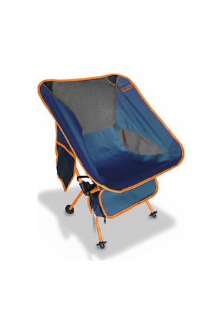 Madfox Foldmesh Mini Kompakt Katlanır Sandalye Lacivert