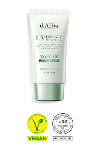 Dalba Clean Tre Tree Liposome Tone-up Sun Cream Green 50ml - Yeşil Tone-up Güneş Kremi