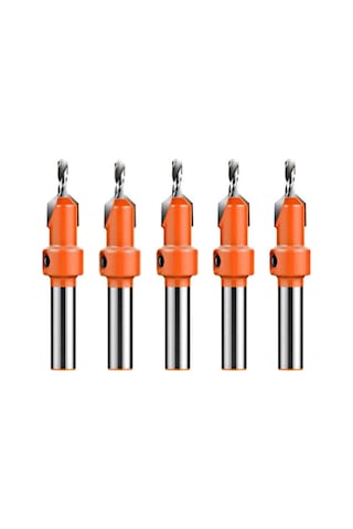 Hallow Ağaç İşleme Havşa Matkap Ucu Seti Yuvarlak 5 Adet 8 MM