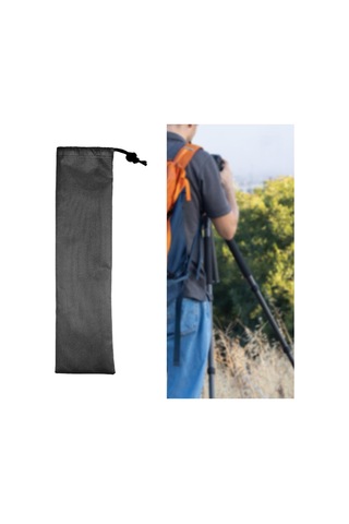 Homyl Bağcıklı Saklama Çantası Hafif Çadır 13cmx100cm Siyah