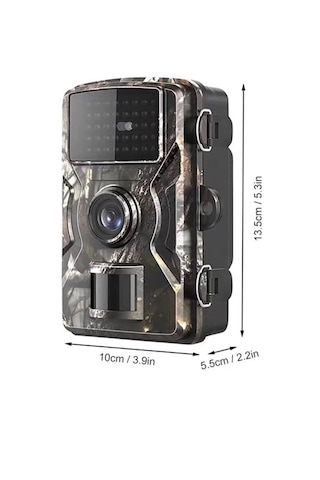 Nivego Fotokapan Kamera 12mp 1080p Doğa Ve Outdoor Gece Görüşlü K Yeşil