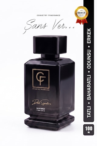 Coquetry Fragrance Dark Signature Edp 100ml Erkek Parfüm Baharat - Odunsu