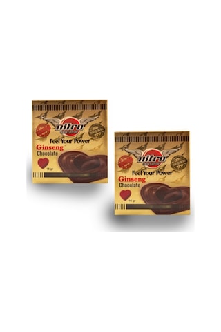 2 Adet 48 Hours Gold Ginseng Çikolata & Nitromax Ginseng Çikolata