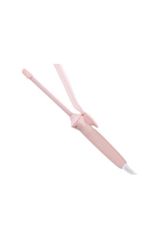 Wezone 9mm Turmalin Seramik Kaplama Mini Kıvırıcı, Hızlı Isınma, Otomatik Kapatma, Negatif İyon, Saç Koruma - Pembe