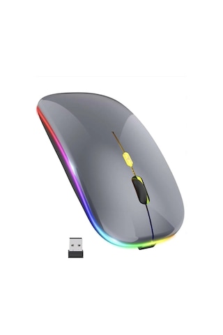 Osqar KRK-03 4 Tuşlu Sessiz Şarj Edilebilir Kablosuz Mouse