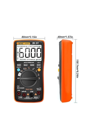 Aneng An9002 Pro Dijital Multimetre