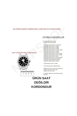 Amazfit Gts/gts2/gts2e/gts2mini/gts3/gts4mini 20mm Silikon Kordon