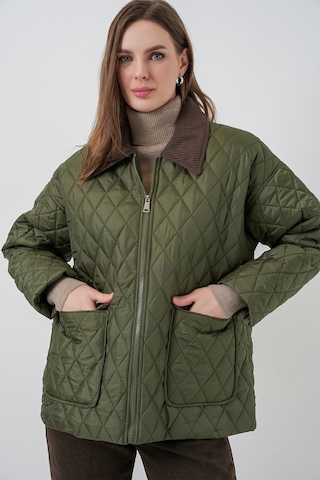 Bigdart Kadın Kapitone Overisze Mont 5229 - Haki
