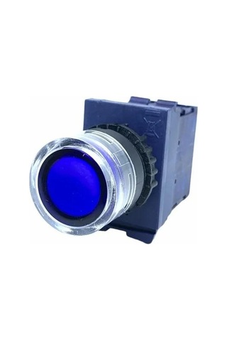 Weg Csw-bfı4-10000000-fe26-3vf Işıklı Yaylı Buton 1na 24dc / Ac Led Mavi