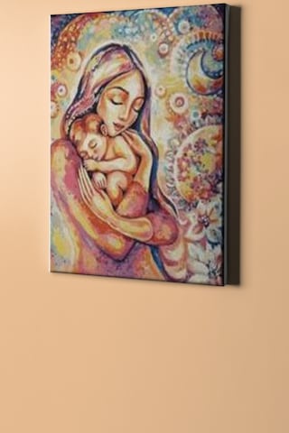 Webstyle Sonsuz Sevgi Sayılarla Boyama Seti Kasnaklı 40 X 50 Cm