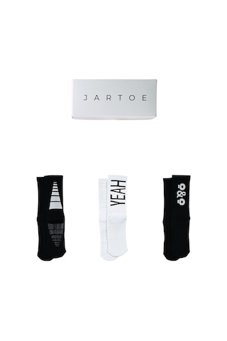 Erkek Cervello 3'lü Spor Soket Çorap Renkli