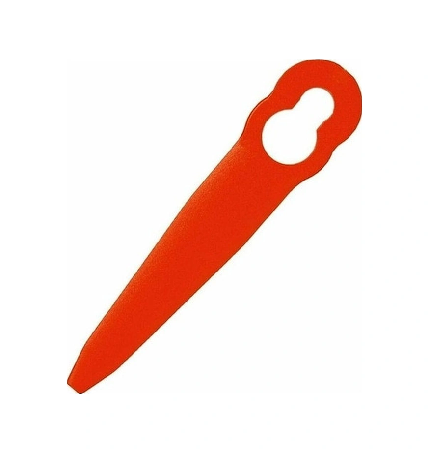 Xiyyadms Bahçe Çimlendirme Makinesi Aksesuarı - Fsa45 Plastik Kablanca Bıçağı Kalebik Şekli, L83 100 Adet Paketi