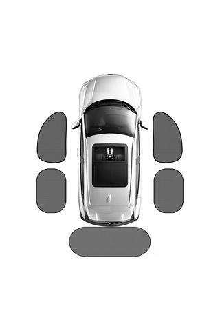 Youtek Dayanıklı Ve Pratik Araç Güneşlik Seti - 130x60 Ön Cam Ve Yan Camlar İçin Uv Koruma Ve Isı Yalıtımı