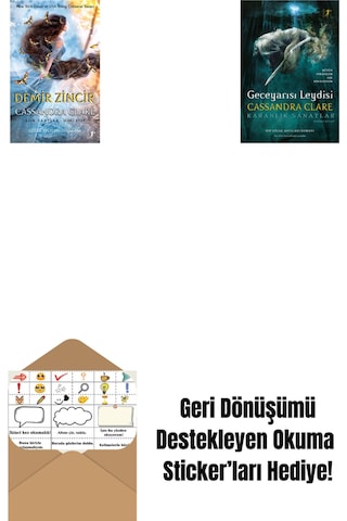 Demir Zincir Ciltli + Geceyarısı Leydisi Ciltli + Okuma Sticker'ları