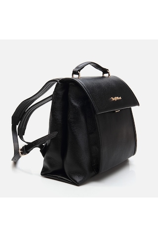 Hotiç Hakiki Deri Siyah Kadın Sırt Çantası 03cah290550a100 Siyah