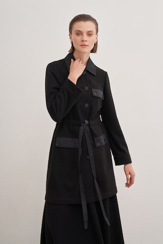 Aker 24aw18179111 Küçük Beden Kap Siyah