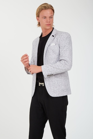 Sposo 5106 Dar Kalıp Yarım Astarlı Ekru Erkek Blazer Ceket Ekru