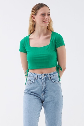 LOFT Regular Fit Kadın Tshirt K.kol Lf2031631 Q1.v1 Yeşil